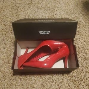 Red Heeled Simply Vera VeraWang